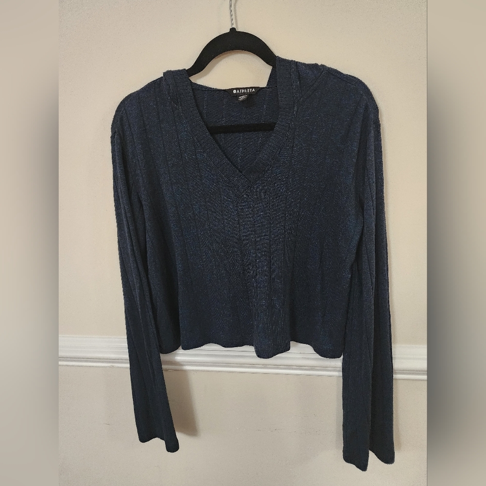 Athleta Harmony Pose Hoodie Sweatshirt Size XS